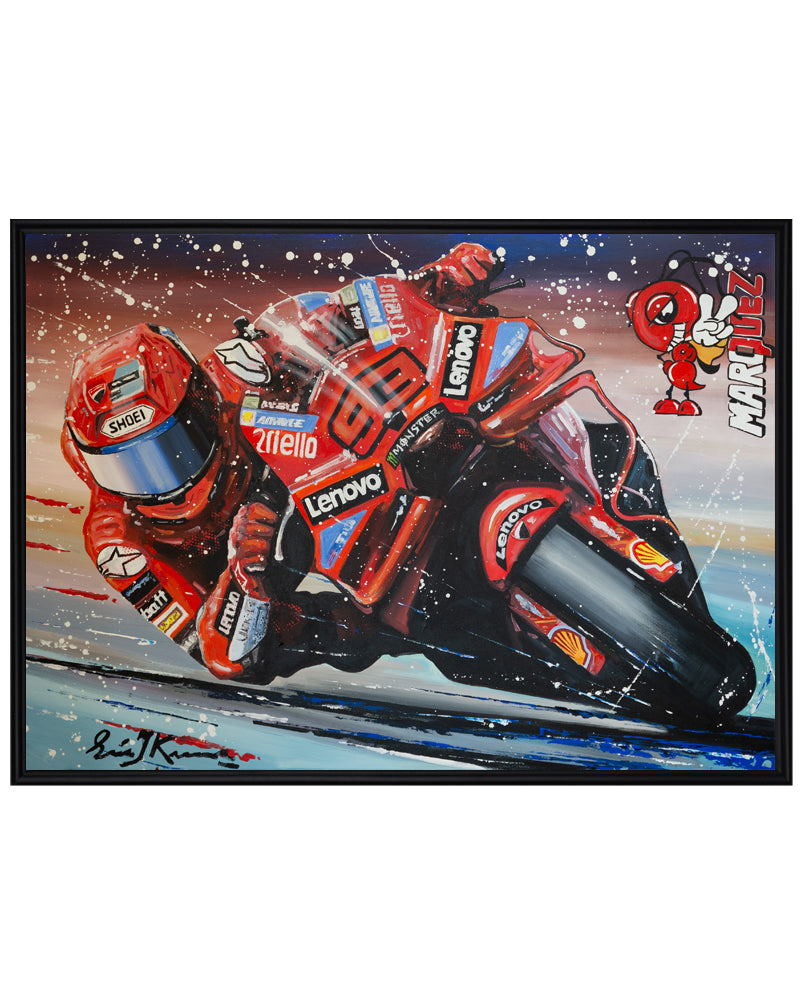 Marc Márquez - Lenovo Ducati 2025 - canvas print
