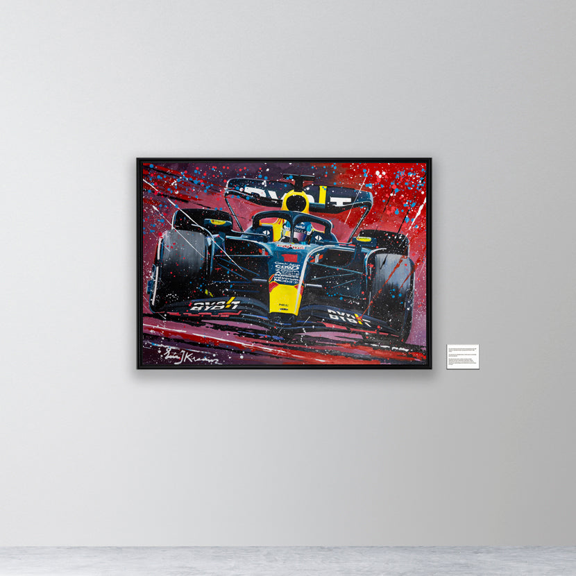 Max Verstappen - Super Max - canvas print