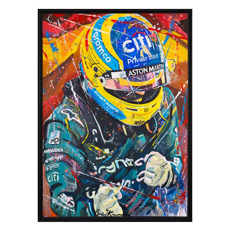 Fernando Alonso - Nando - canvas print