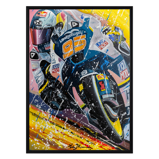 Collin Veijer - Moto3 - canvas print