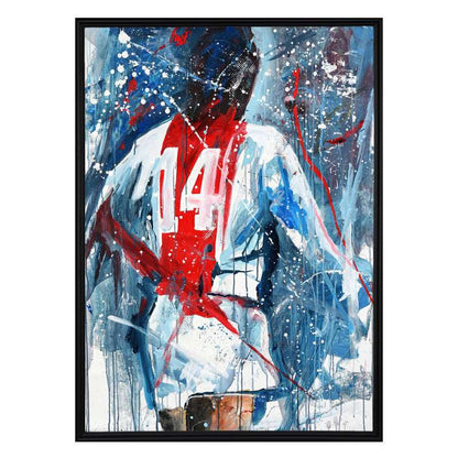 Johan Cruijff - Ajax - canvas print