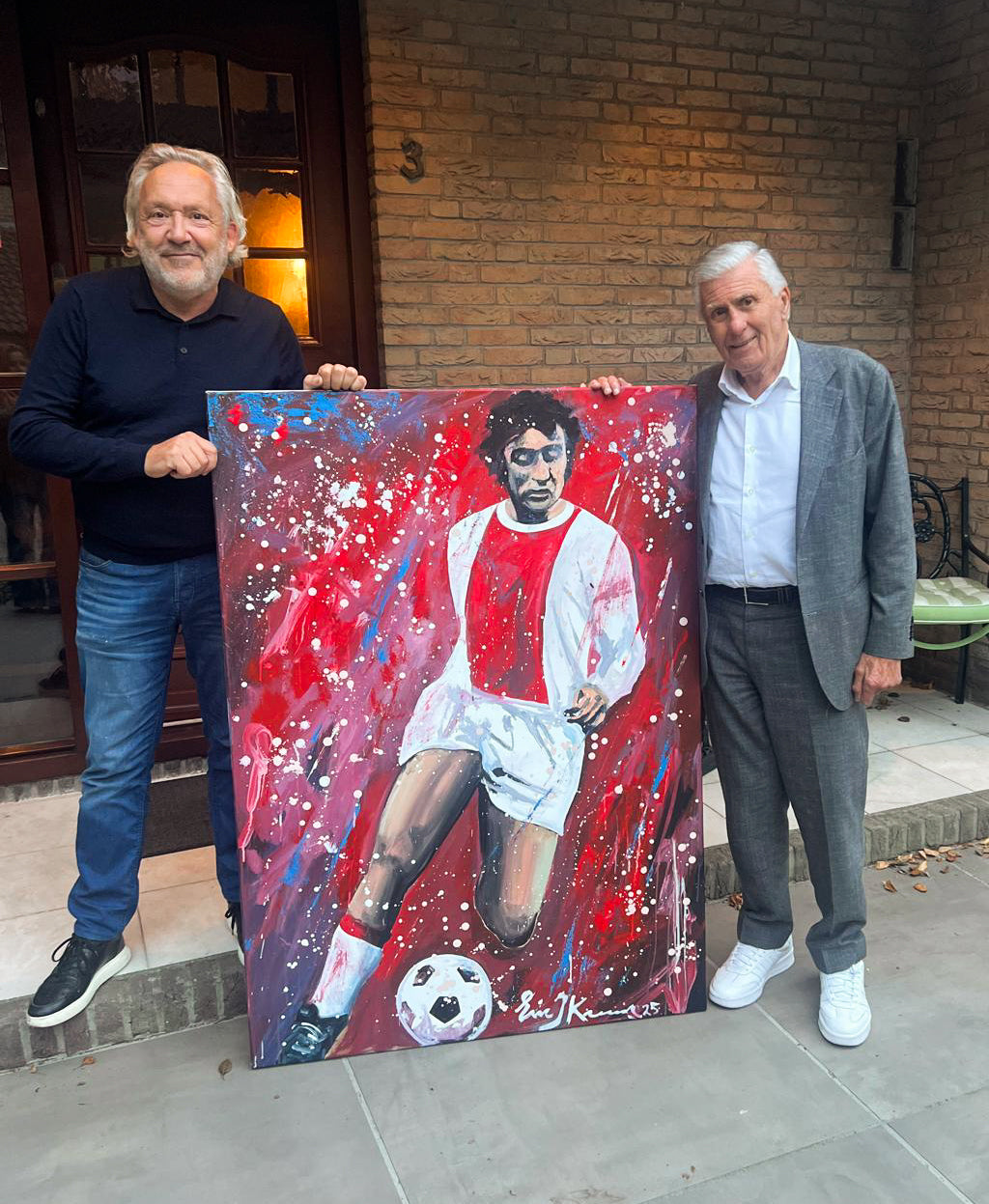 Sjaak Swart - Mister Ajax - canvas print