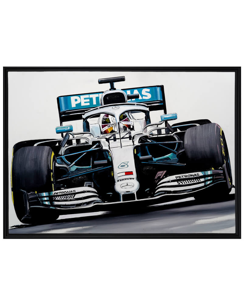 Lewis Hamilton - LH44 - canvas print