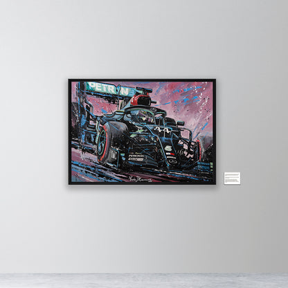 Lewis Hamilton - Hammertime - canvas print