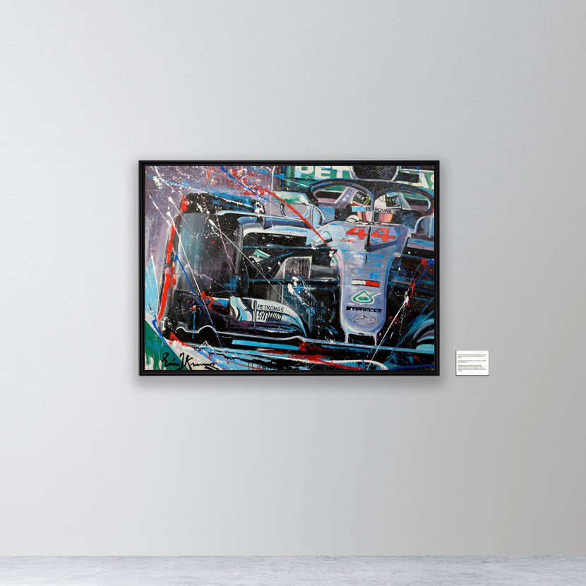 Lewis Hamilton - World Champion - poster