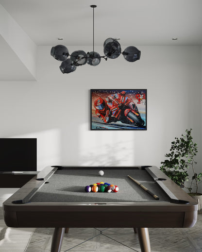 Marc Márquez - Lenovo Ducati 2025 - canvas print