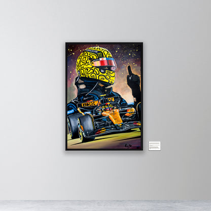 Lando Norris - First Time World Champion F1 2025 - poster