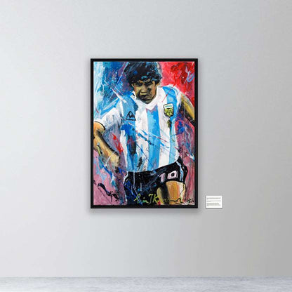 Diego Maradona - Argentina - canvas print