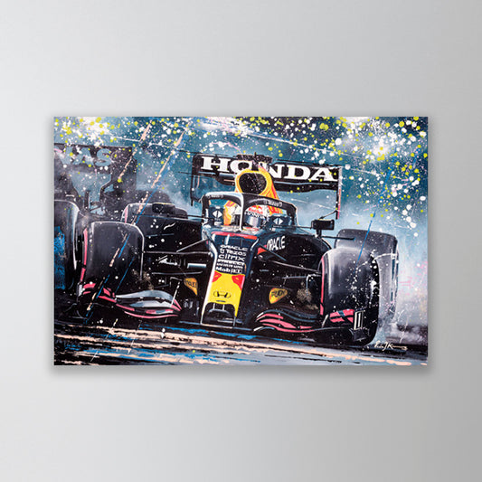 Max Verstappen - Abu Dhabi 2023 - Original painting
