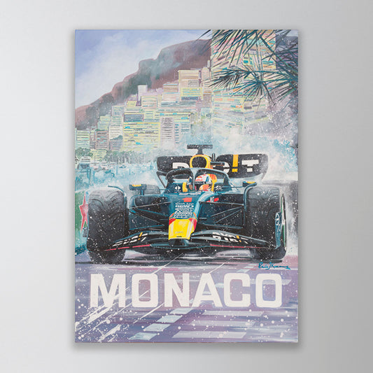 Max Verstappen - Monaco 2023 - Original painting