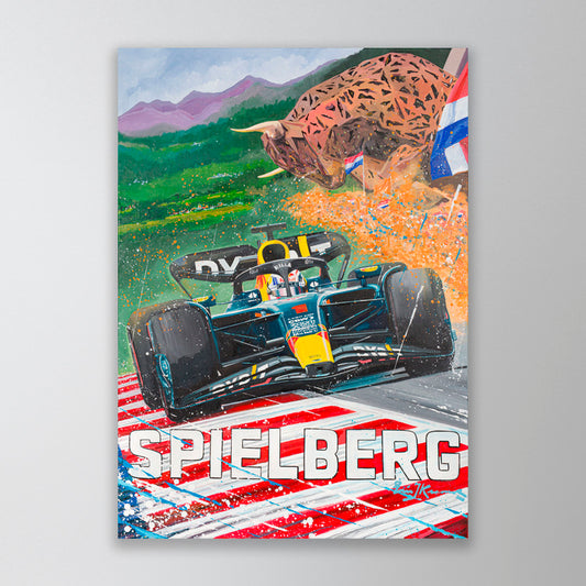 Max Verstappen - Spielberg 2023 - Original painting