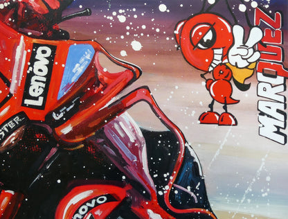 Marc Márquez - Lenovo Ducati 2025 - poster