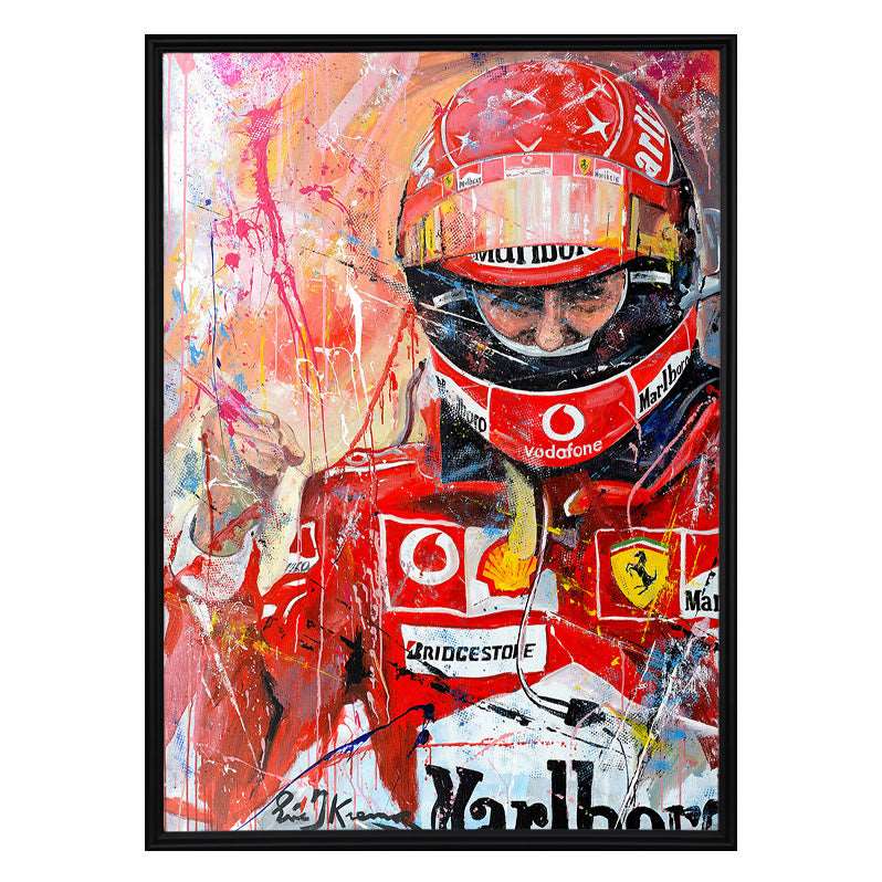 Michael Schumacher - The Goat - canvas print