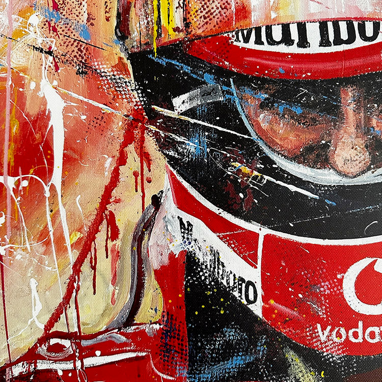 Michael Schumacher - The Goat - canvas print