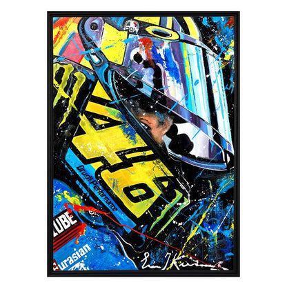Valentino Rossi - The Doctor - canvas print