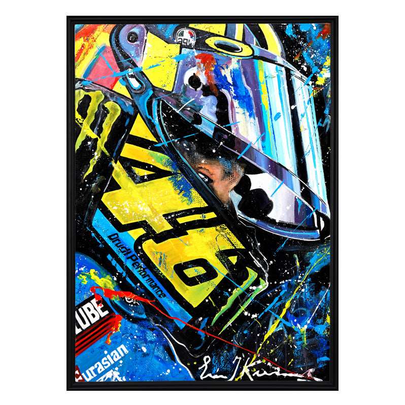 Valentino Rossi - The Doctor - canvas print